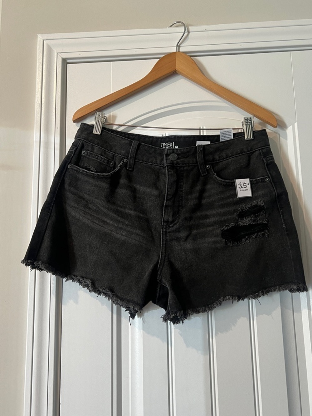 Jean High Rise Shorts